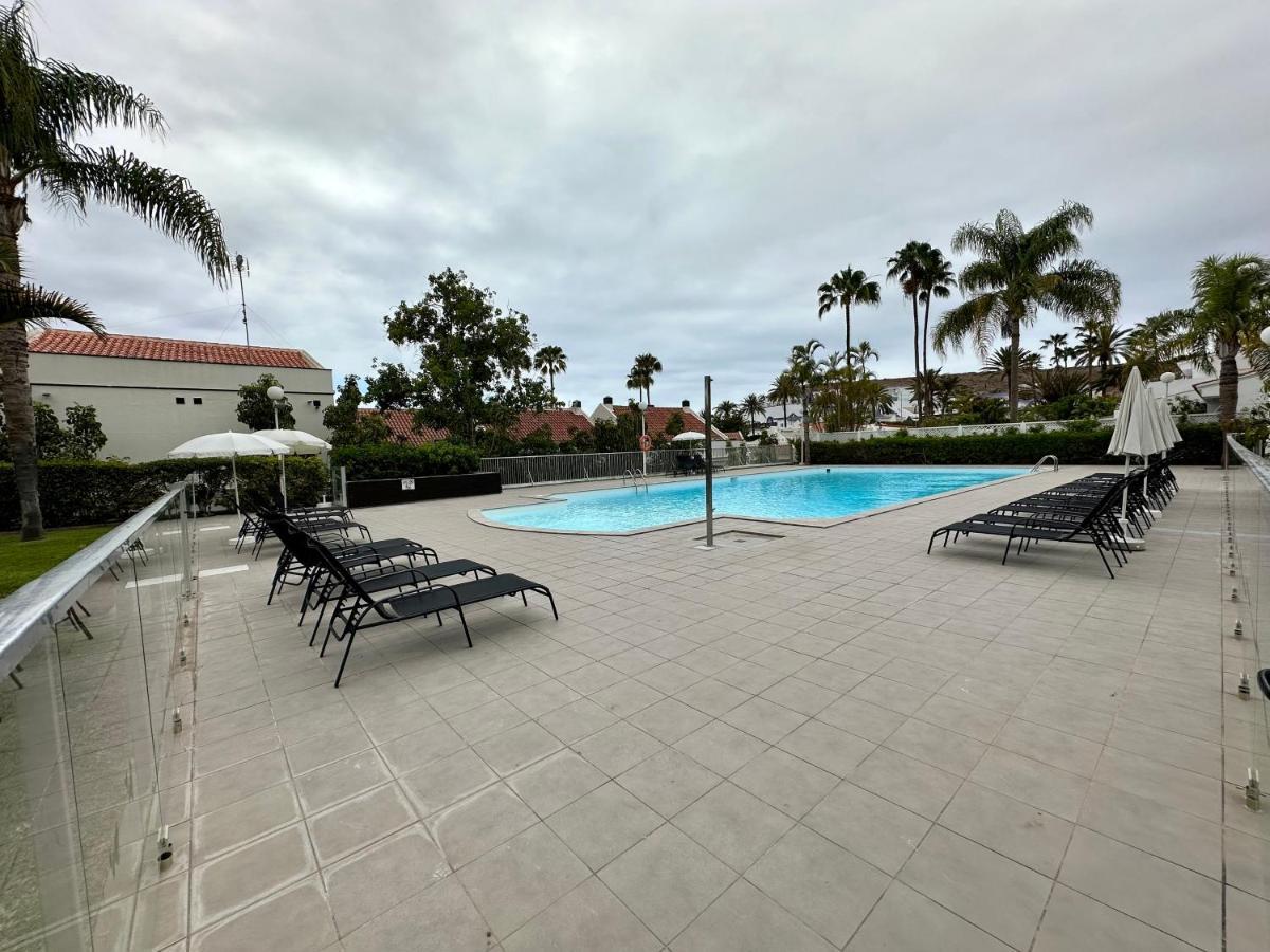 Casa Con Terraza Y Piscina En Pasito Blanco, Cerca De Maspalomas Bagian luar foto