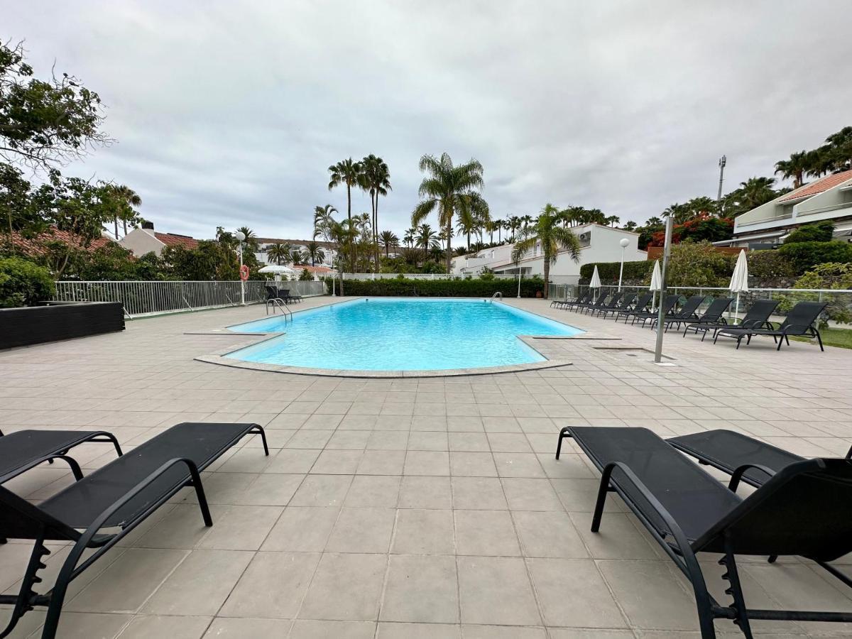 Casa Con Terraza Y Piscina En Pasito Blanco, Cerca De Maspalomas Bagian luar foto