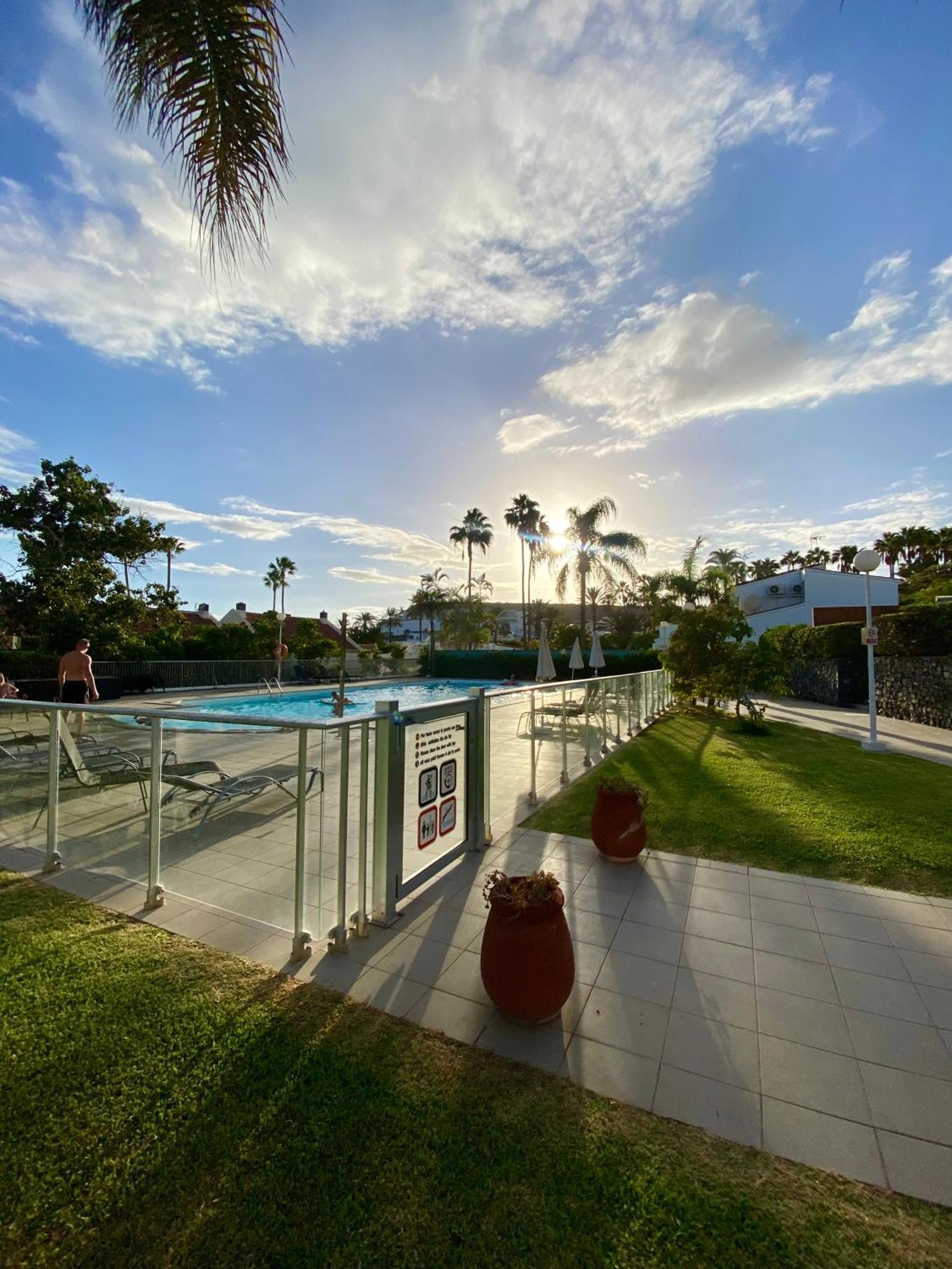 Casa Con Terraza Y Piscina En Pasito Blanco, Cerca De Maspalomas Bagian luar foto